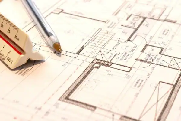 Image of architect Abingdon-on-Thames drawings